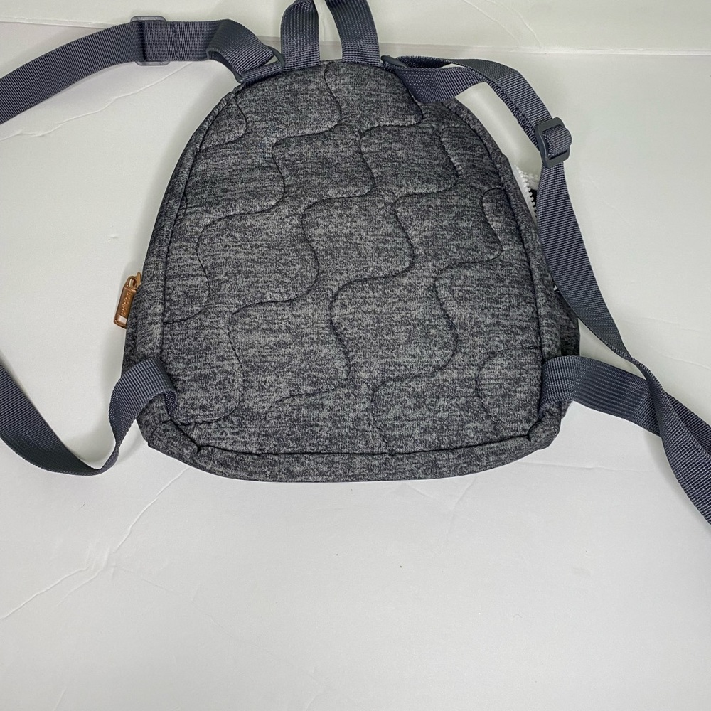 Gray Mini Adidas Linear Backpack Purse - image 3
